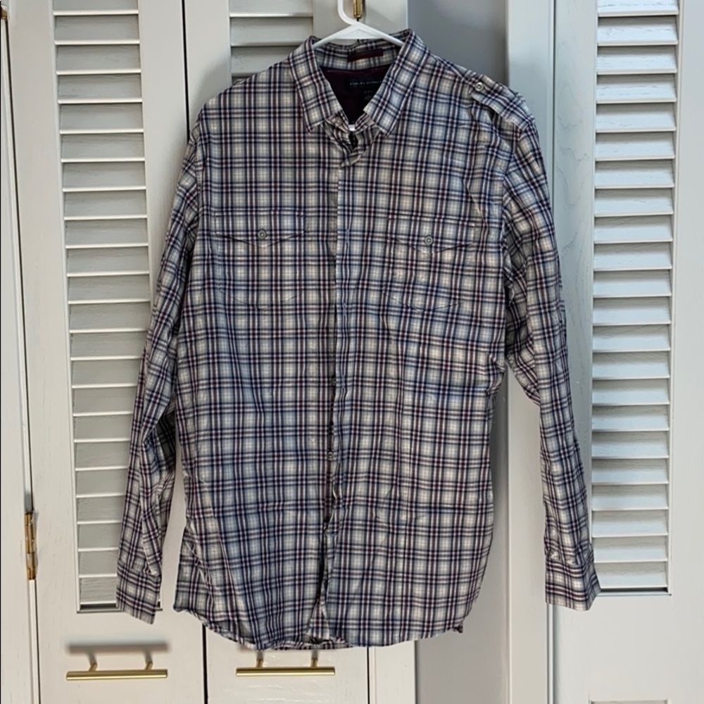Check Print Banana Republic Men’s Button Down